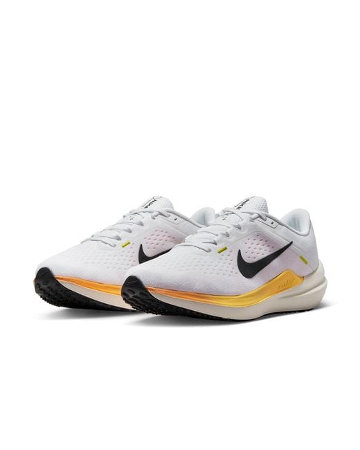 Nike White (Wmns) Air Zoom Winflo Citron Pulse'