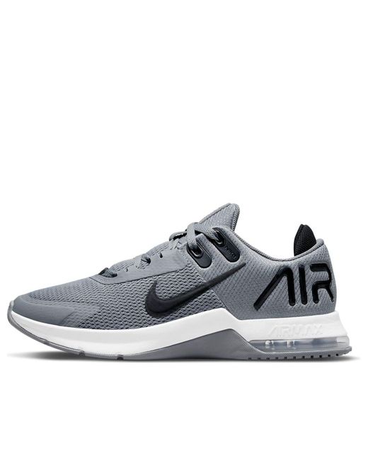 Nike Gray Air Max Alpha Trainer 4 for men