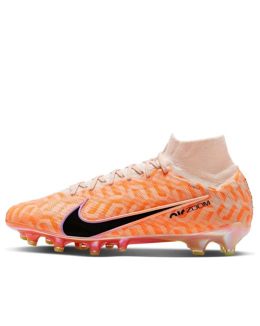 Nike Orange Mercurial Superfly 9 Elite Wc Agpro 'Iced Guava' for men
