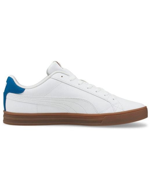 PUMA White Smash Vulc V3 Lo Mykonos Gum' for men