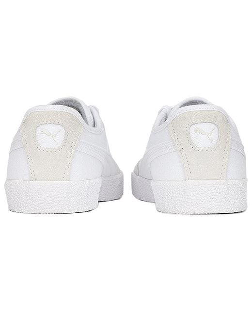PUMA White Oslo Vulcanised for men