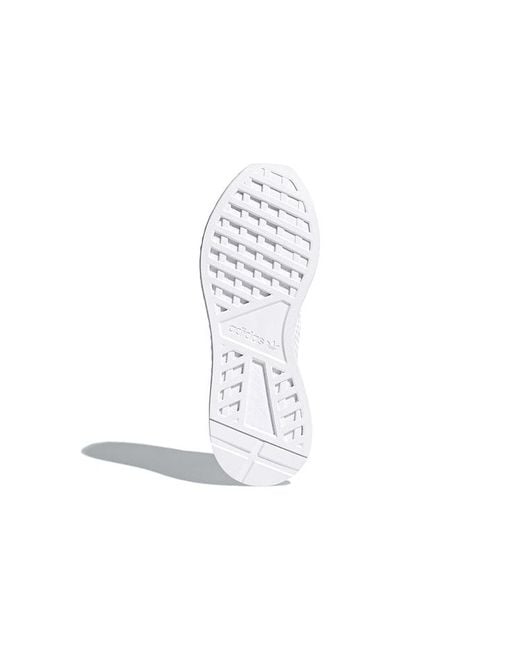 Adidas White Deerupt 'Triple' for men