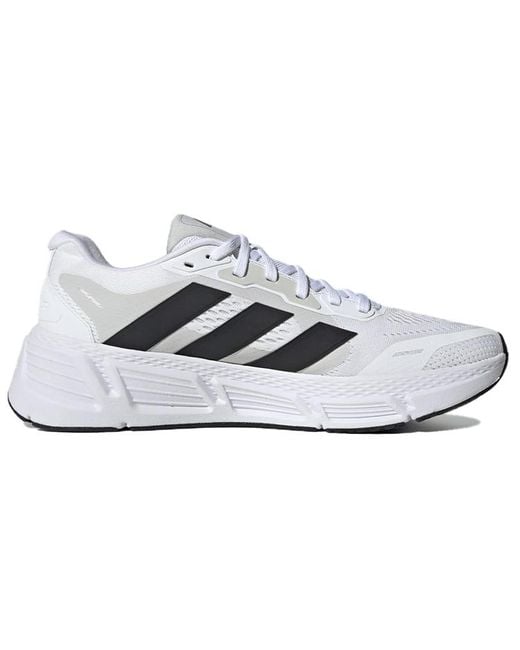 Adidas White Questar Shoes 'Cloud Core' for men
