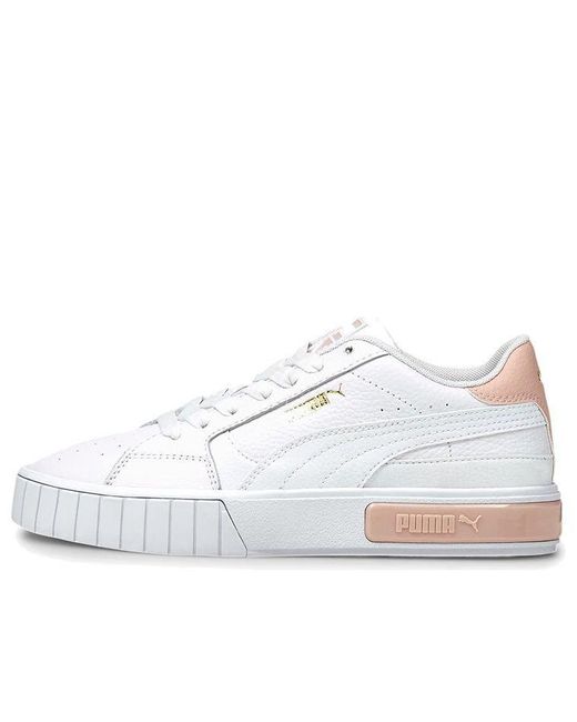 PUMA White (Wmns) Cali Star Peachskin'