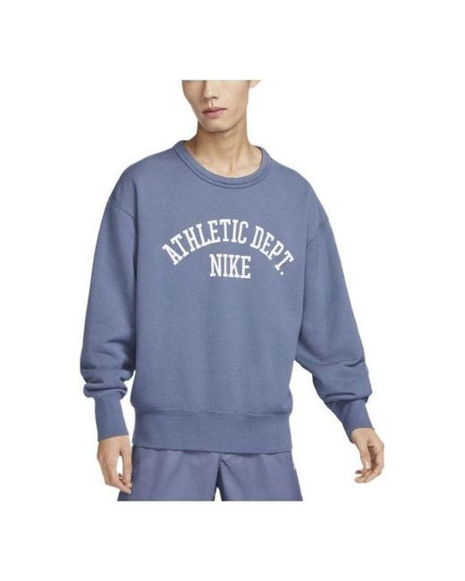 Nike Blue Sportswear Trend Crew for men