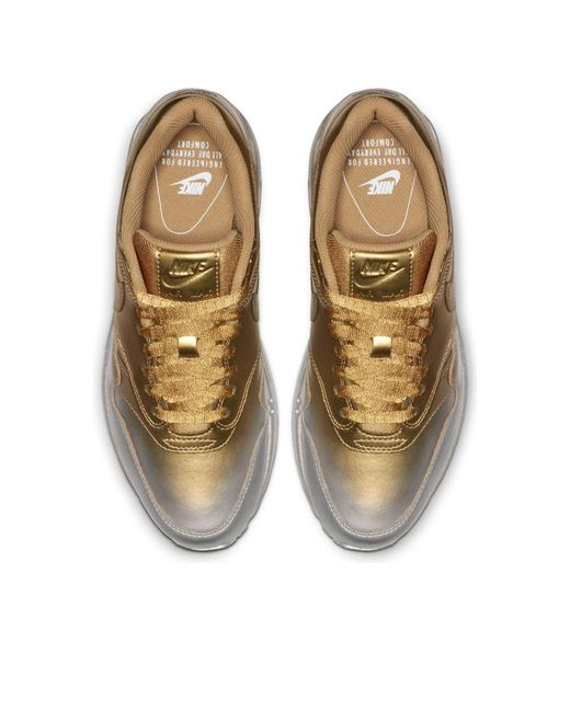 Nike White (Wmns) Air Max 1 Lx 'Metallic Platinum'
