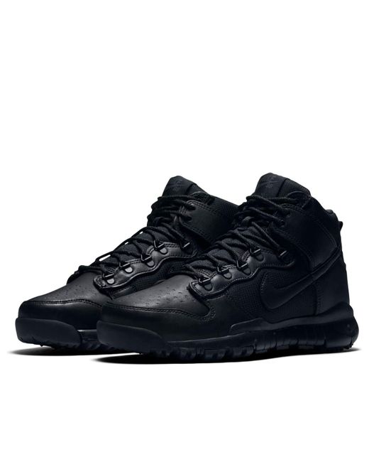 Nike Black Sb Dunk High Boot for men
