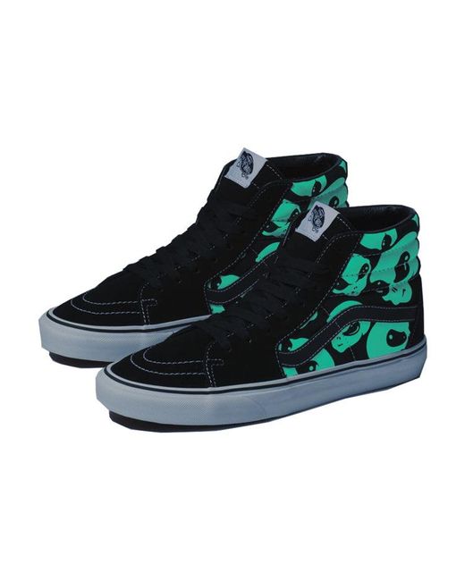 Vans Black Sk8-Hi 'Alien Ghosts' for men