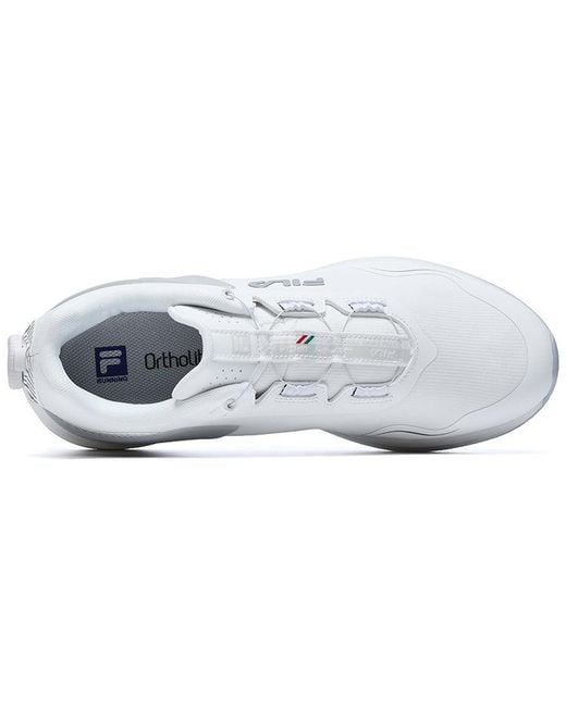 Fila White Athletics Lynx Boa Sneakers for men