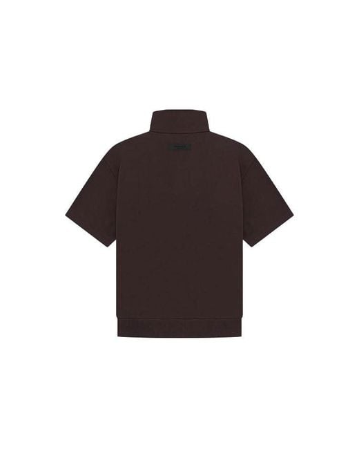 Fear Of God Black Seal 3/4 Half Zip Sweatshirt 'Dark'