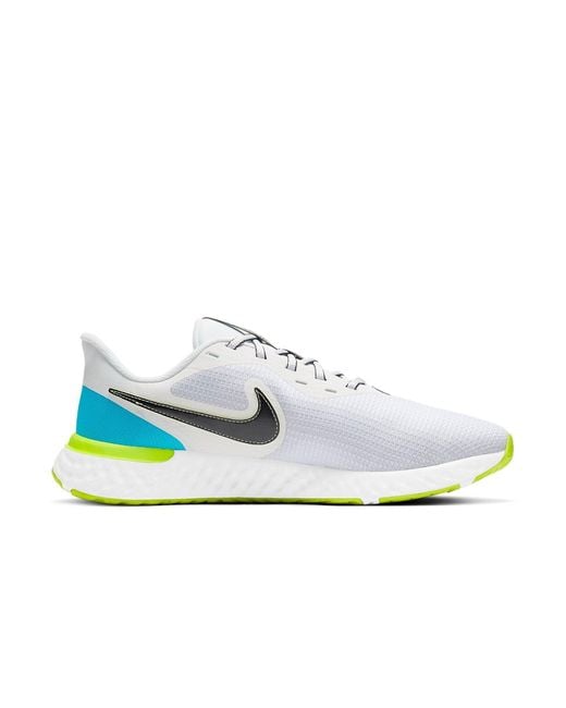 Nike White Revolution 5 Ext 'Summit Light Fury' for men
