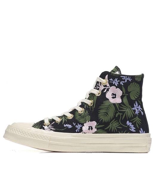 Converse Black Chuck 70 Hi 'Cherry Blossom'
