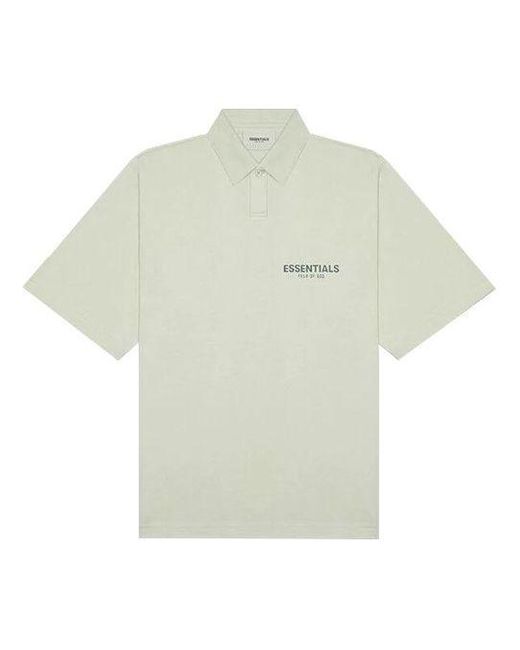 Fear Of God Green Fw20 Polo Shirt 'Sage' for men