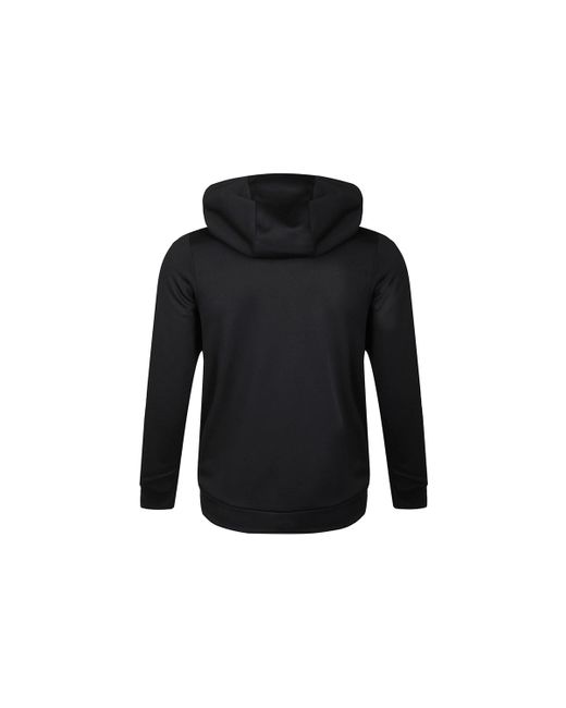 Nike Black Therma Full-Length Zipper Cardigan Training Hooded Jacket for men