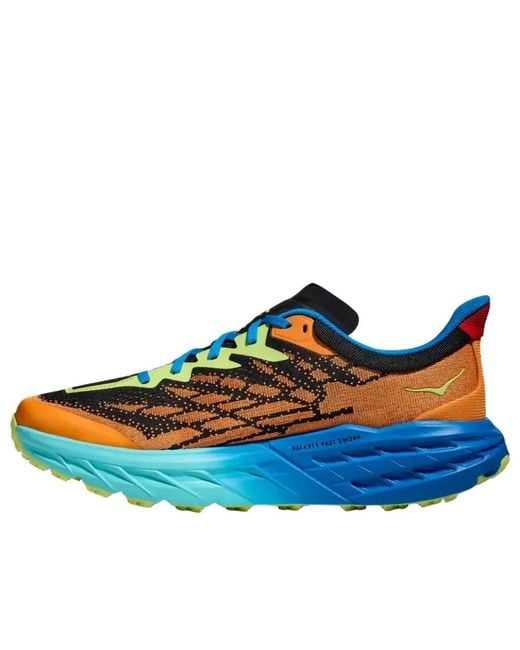 Hoka One One Blue Speedgoat 5 'Solar Flare Diva' for men