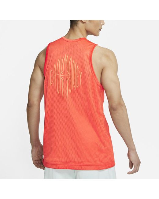 Nike Orange As Kd Nk Mesh Jersey Turf for men