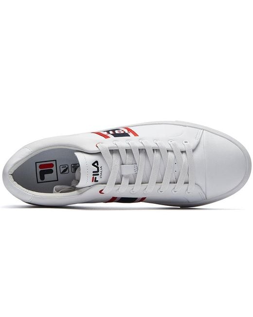 Fila White Fashion Court Sneakers for men
