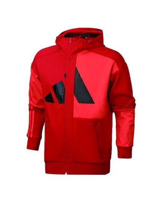 Adidas Red O2 Htt Jacket for men