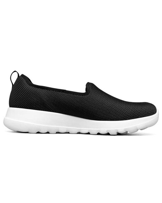 Skechers Black (Wmns) Go Walk Slip-On Shoes