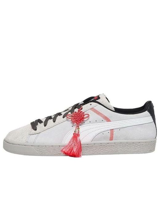 PUMA White Staple X Suede 'Create From Division' for men