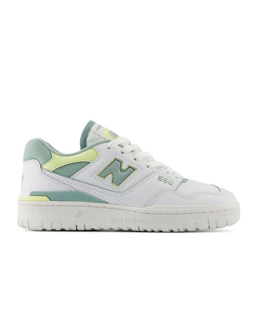 New Balance White 550 'Salt Marsh' for men