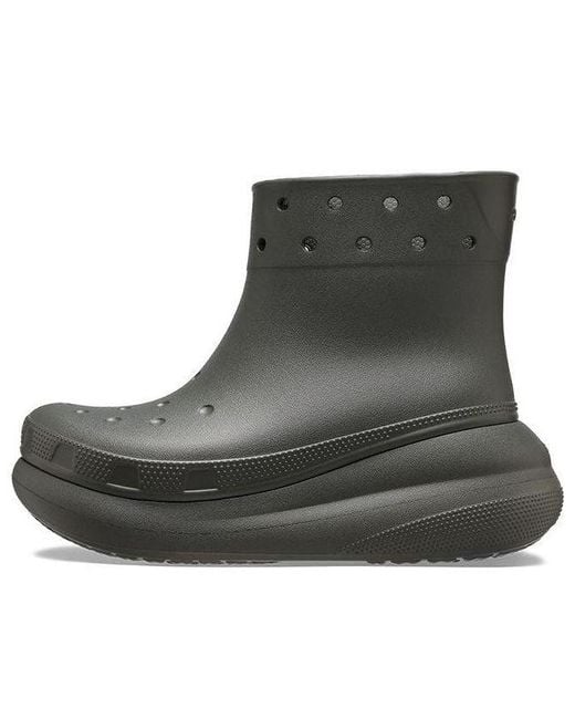 CROCSTM Black Classic Crush Boot
