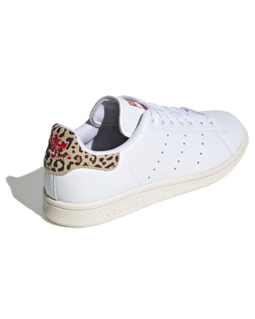 Adidas White (Wmns) Stan Smith 'Leopard'