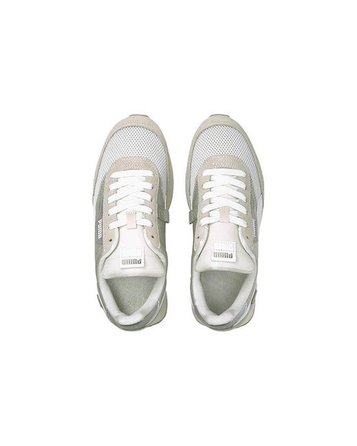 PUMA White (Wmns) Future Rider 'Chrome Vaporous'