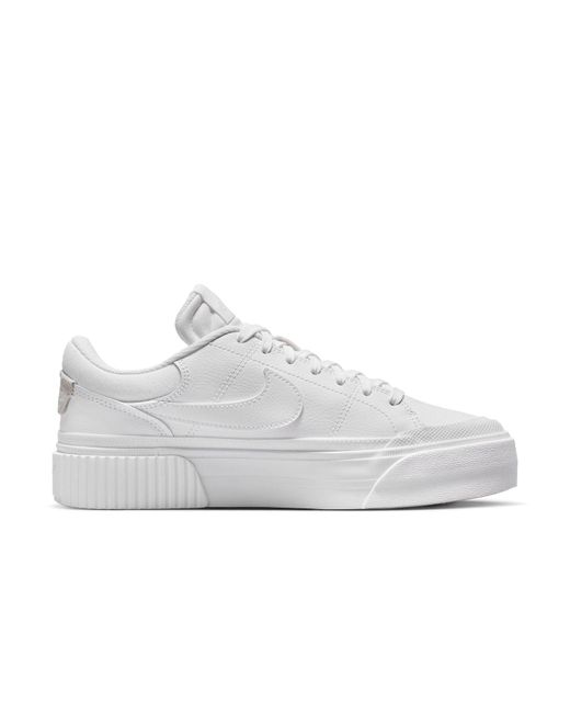 Nike White (Wmns) Court Legacy Lift 'Summit'