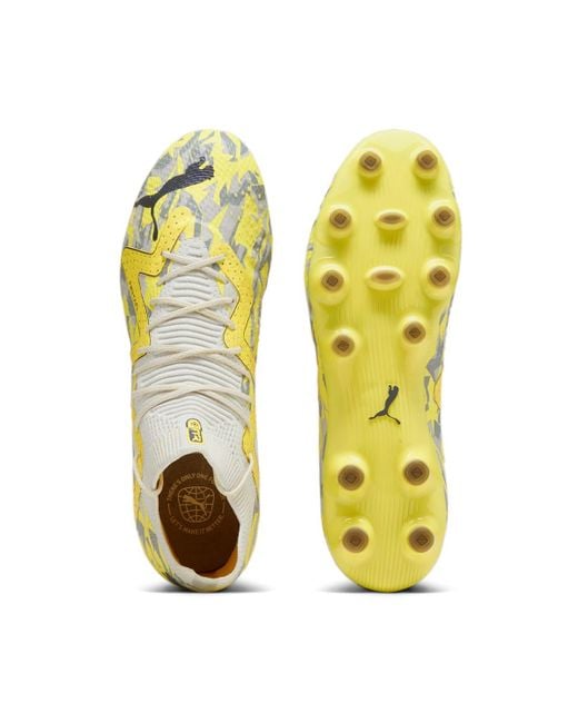 PUMA Yellow Future Ultimate 'Sedate Asphalt Blaze' for men