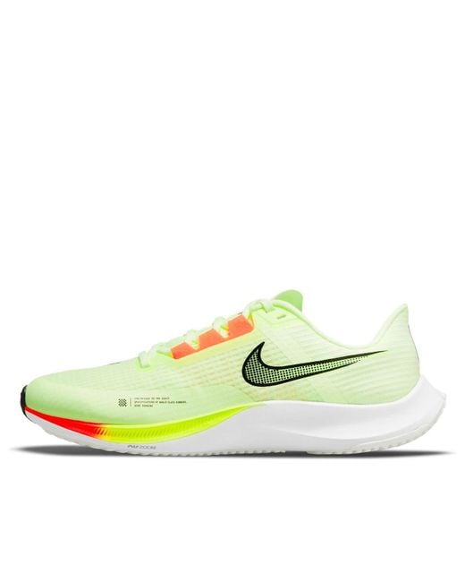 Nike Yellow Air Zoom Rival Fly 3 'Fast Pack' for men