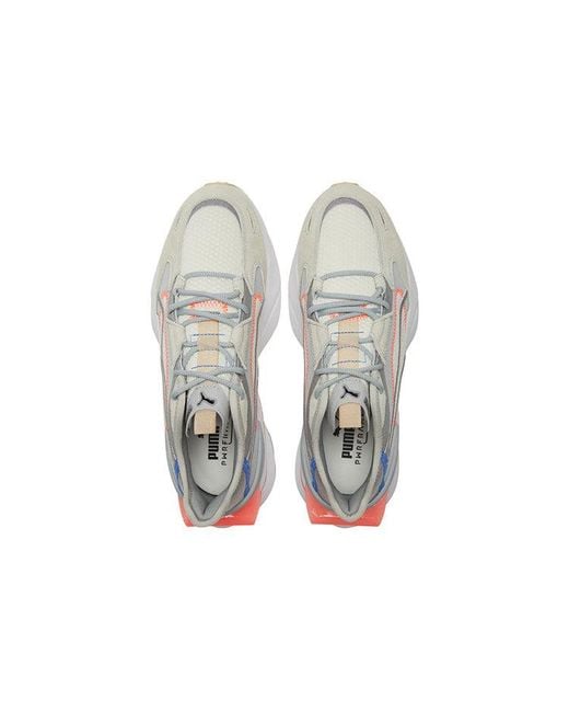 PUMA White Pwrframe Op-1 Cyber 'High Rise Vaporous' for men