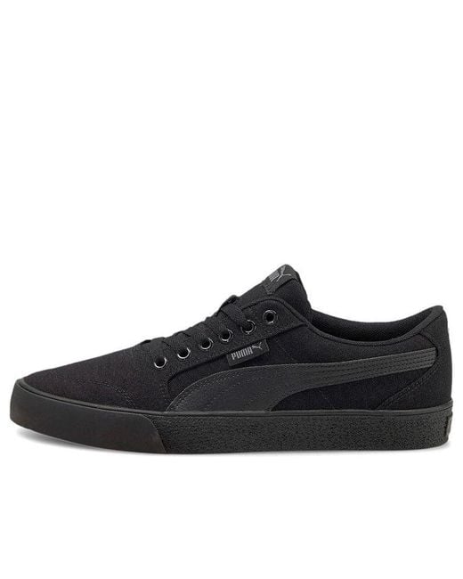 PUMA Black C-Skate Vulc 'Triple' for men