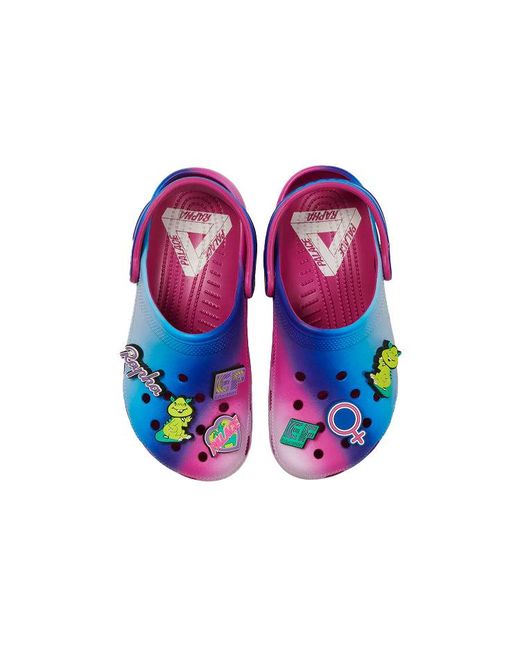 CROCSTM Blue X Palace X Rapha Classic Clog 'Education First'