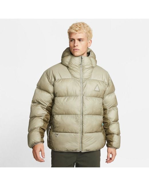 Nike Green Acg Lunar Lake Puffer Jacket 'Light Army' for men