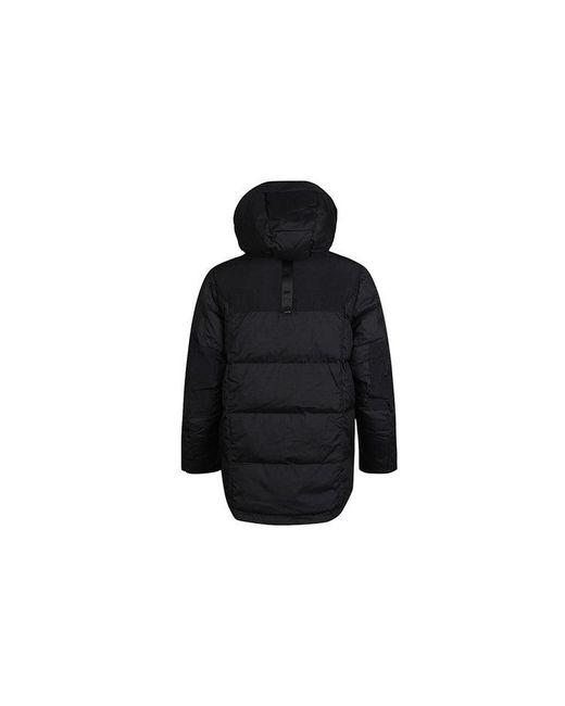 Nike Black Sportswear Down-Fill Sports Outdoor Hooded Stay Warm Down Jacket for men