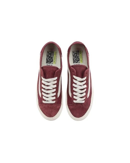 Vans Red Old Skool Port Royale 'Marshmallow' for men