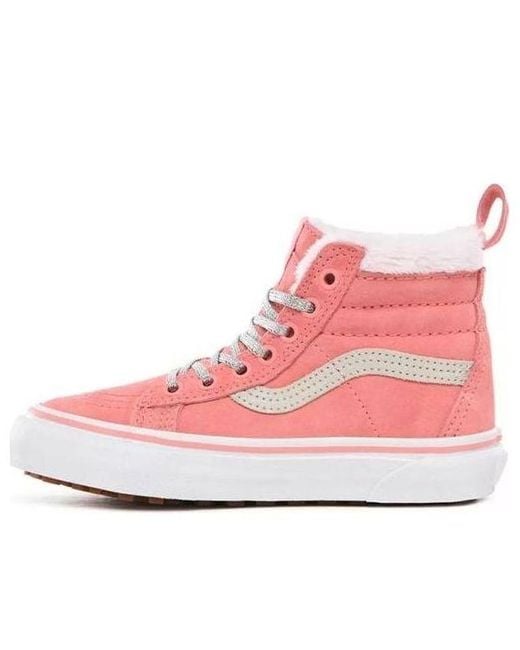 Vans Pink Sk8-Hi Mte Kids for men
