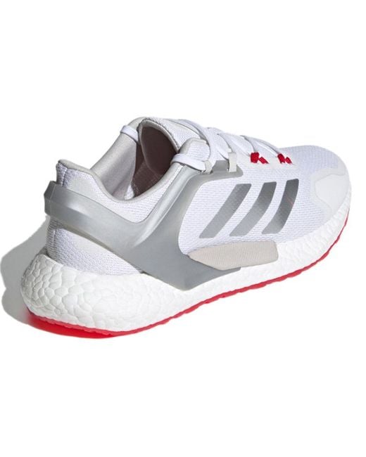 Adidas White Alphatorsion Boost Rtr Metallic' for men