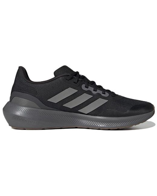 Adidas Black Runfalcon 3.0 Tr Carbon' for men