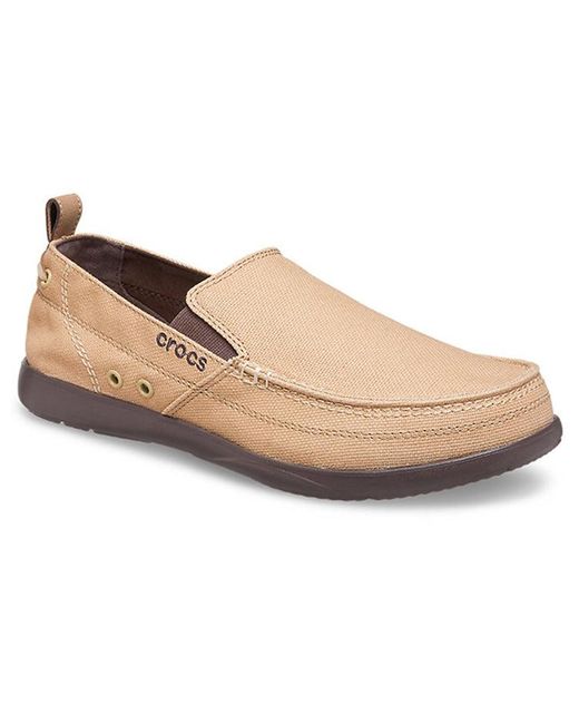 CROCSTM Natural Walu Syn Slate 'Khaki Espresso' for men