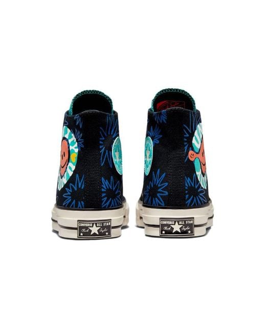Converse Blue Chuck 70 High 'Sunny Floral'