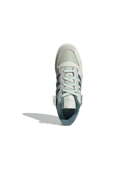 Adidas Blue Forum Exhibit Low Shoes 'Off Cloud Core' for men