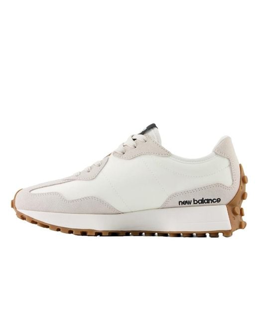 New Balance White (Wmns) 327 'Moonbeam'