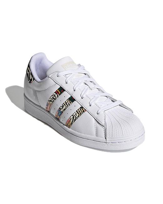 Adidas White (Wmns) Originals Superstar Shoes
