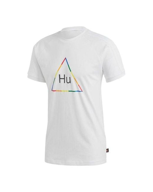 Adidas White X Pharrell Infinite Species T-Shirt for men