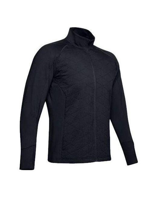 Under Armour Blue Coldgear Reactor Insulated Jacket for men