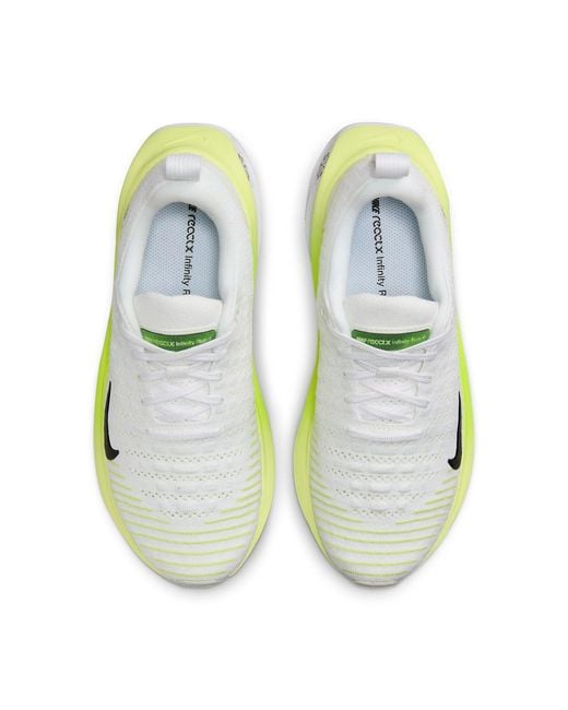 Nike White (Wmns) Reactx Infinity Run 4 Light Lemon Twist'