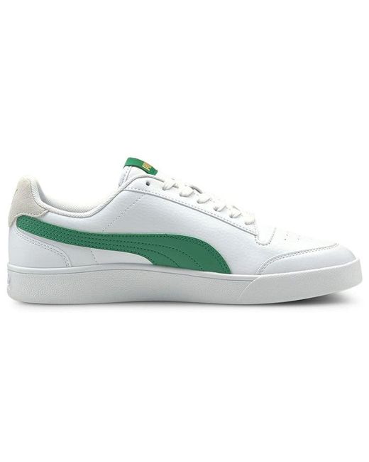 PUMA Green Shuffle Sneakers for men