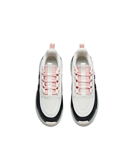 Anta White (Wmns) Life Series Sneakers 'Reject Mediocrity Bean'